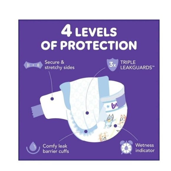 Luvs Platinum Protection Baby Diapers Size 3, 192 Count - Picture 5 of 11